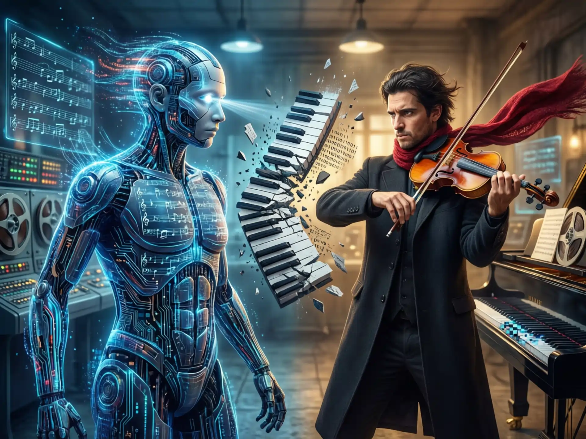 Почему ИИ-композитор никогда не станет лучше человека: тело, душа и намерение в музыке