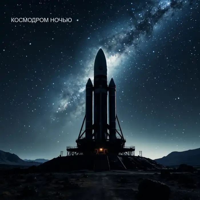 Обложка трека Космодром ночью