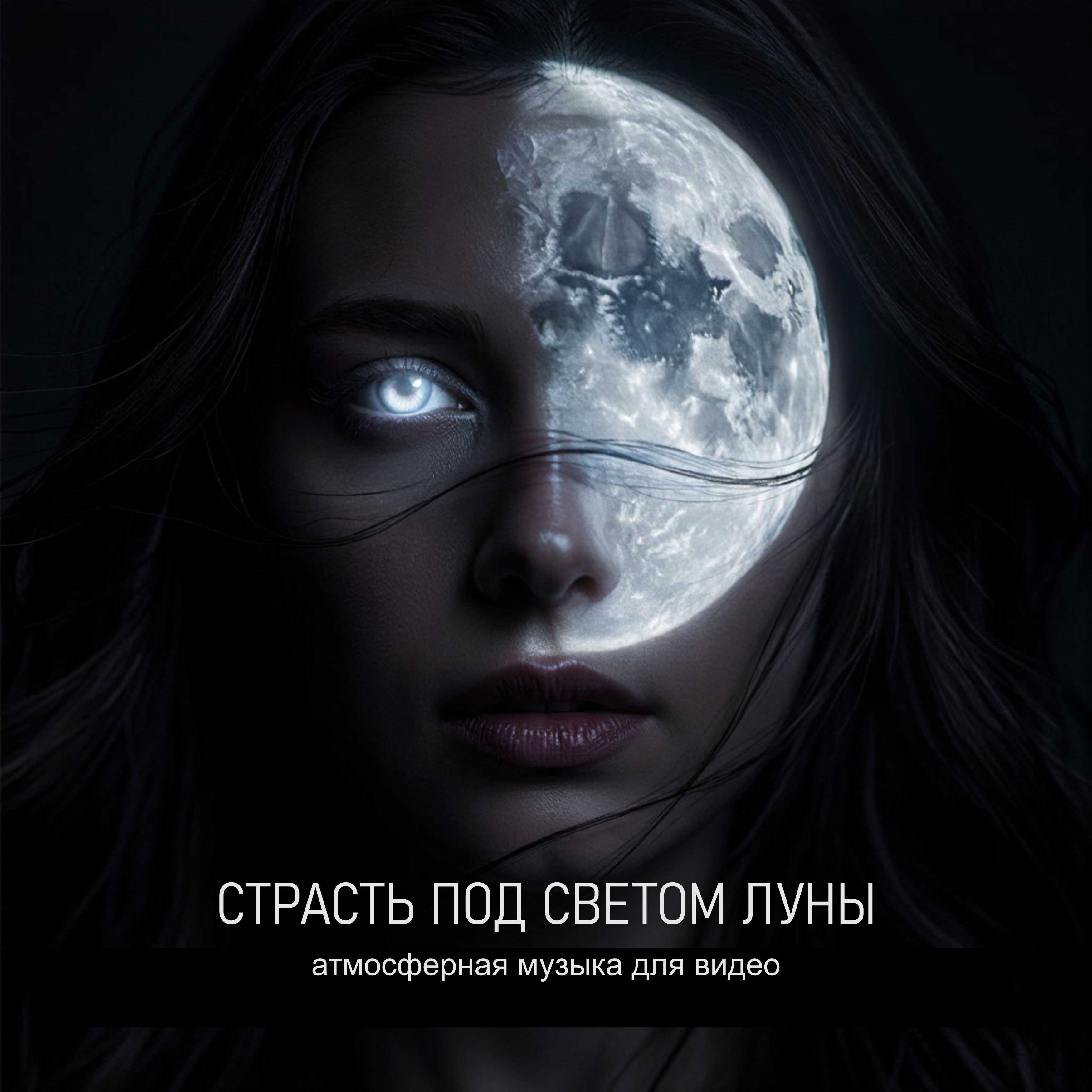 обложка сигла Страсть под светом Луны - атмосферная музыка для видео